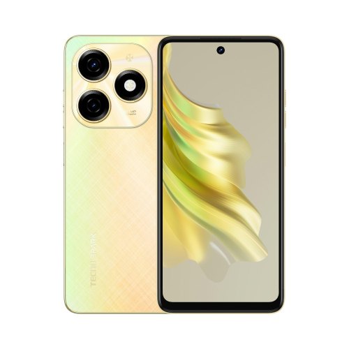 Смартфон Tecno Spark 20 (KJ5n) 8/128GB, 5000мА, Neon Gold