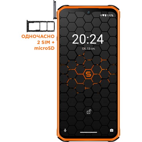 Смартфон Sigma mobile X-treme PQ56 Black/Orange