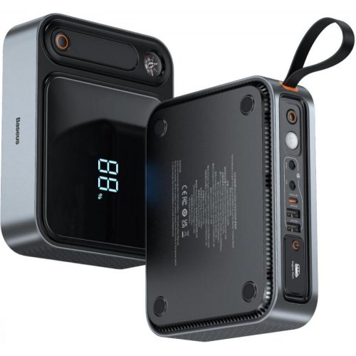 Пусковий пристрій Baseus Super Energy Ultra Jump Starter 3000A Cluster Black