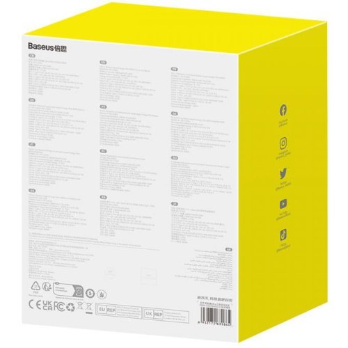 Пусковий пристрій Baseus Super Energy Ultra Jump Starter 3000A Cluster Black