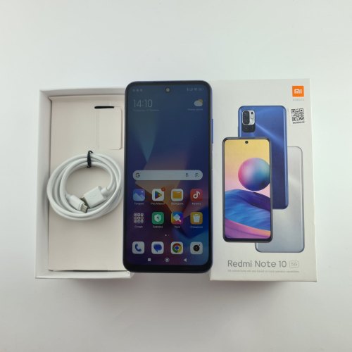 Смартфон Xiaomi Redmi Note 10 5G 4/128Gb Nighttime Blue USED **