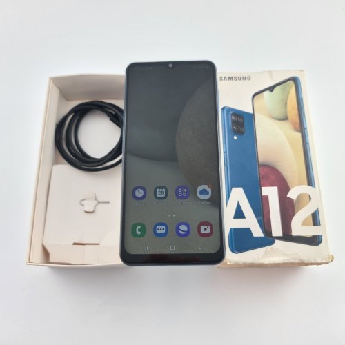 Смартфон Samsung Galaxy A12 (A125F) 64Gb Blue (SM-A125FZBVSEK) USED **