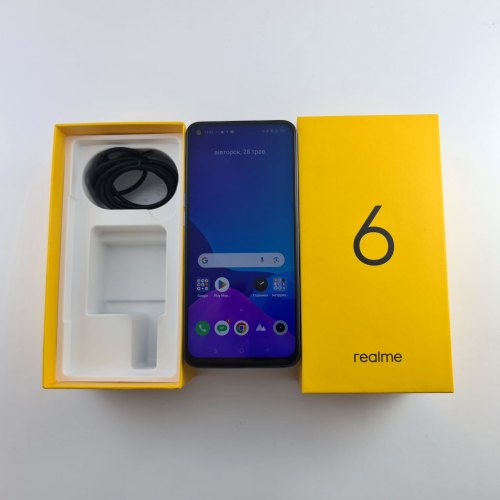 Смартфон realme 6 4/128Gb Blue USED **
