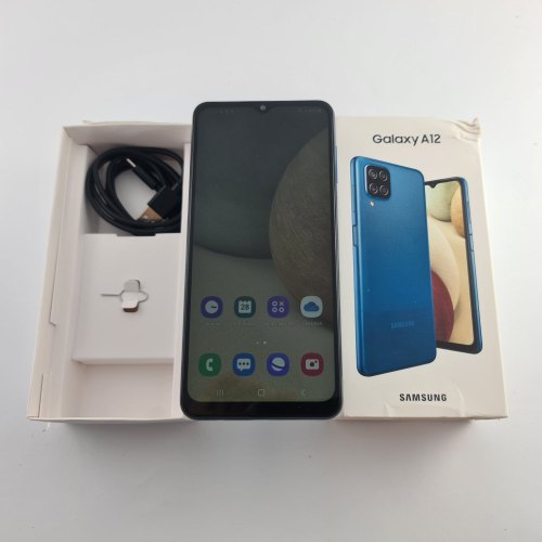 Смартфон Samsung Galaxy A12 2021 (A127F) 64Gb Blue (SM-A127FZBVSEK) USED **