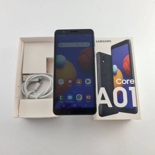 Смартфон Samsung Galaxy A01 Core (A013F) 16 Black (SM-A013FZKDSEK) USED **