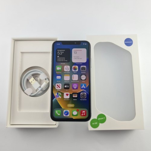 Смартфон iPhone X 64GB Space Gray, Model 1901 USED **
