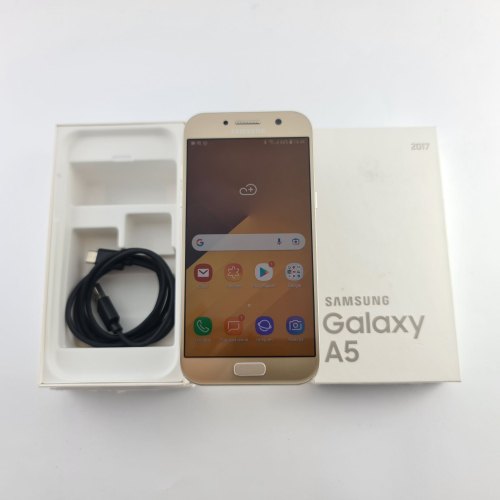 Смартфон Samsung Galaxy A5 2017 (A520F) 32Gb Gold (SM-A520FZDDSEK) USED **