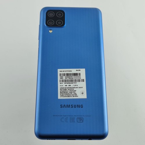 Смартфон Samsung Galaxy M12 (M127F) 64Gb Blue (SM-M127FLBVSEK) USED **