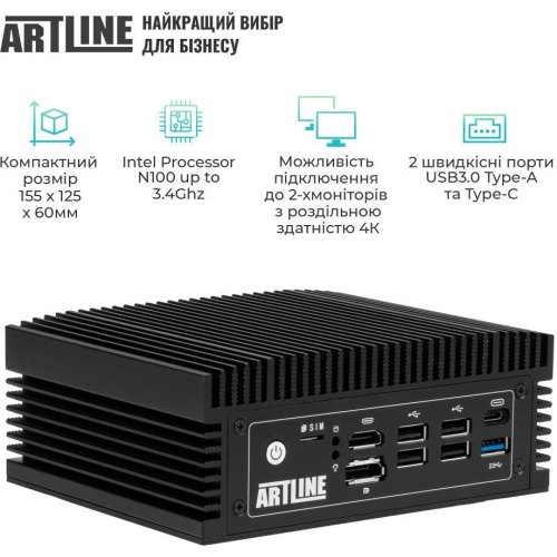 Неттоп ARTLINE Business B14 Windows 11 Pro (B14v25Win)