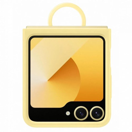 Чохол Samsung F741 (Flip 6) EF-PF741TYEGUA Silicone Case, Yellow