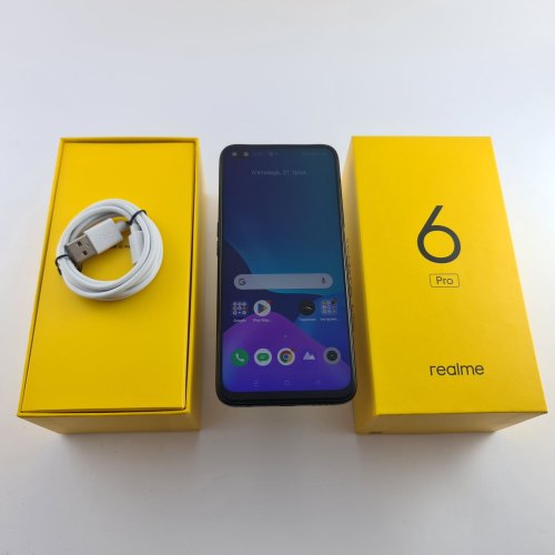 Смартфон realme 6 Pro 8/128Gb Blue USED **