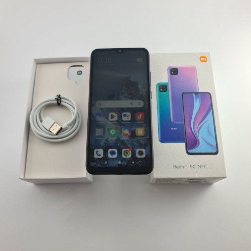 Смартфон Xiaomi Redmi 9C 2/32Gb Midnight Gray USED **
