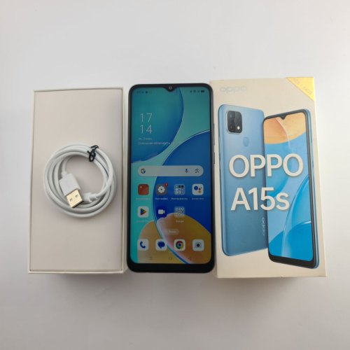 Смартфон OPPO A15s 64Gb Black USED **