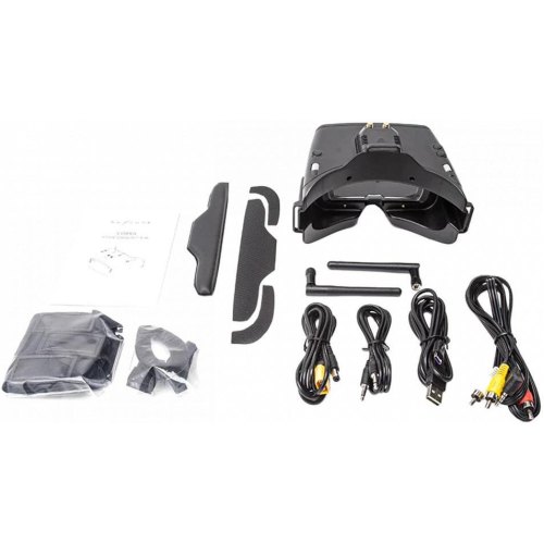 Окуляри FPV SKYZONE COBRA X V4 OLED, чорні