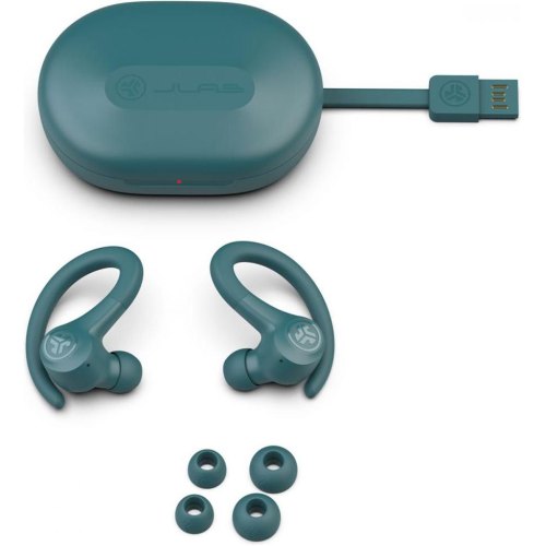 Навушники бездротові, JLab GO Air Sport True Wireless Earbuds Teal
