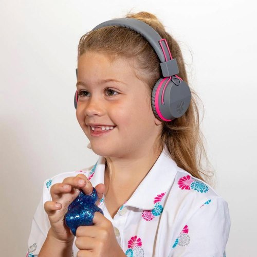 Навушники дротові, JLab JBuddies Studio Kids Wireless Grey/Blue
