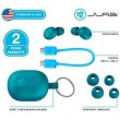 Навушники бездротові, JLab JBuds Mini True Wireless Earbuds Aqua