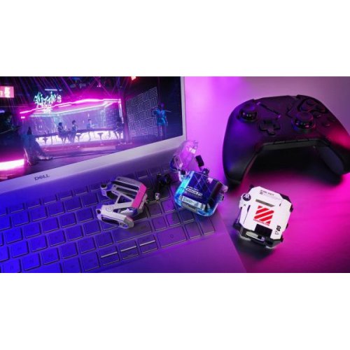 Навушники TWS Gravastar Sirius P5, Transparent Blue