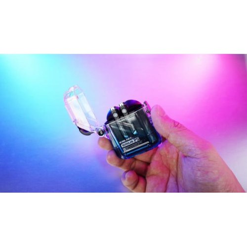 Навушники TWS Gravastar Sirius P5, Transparent Blue