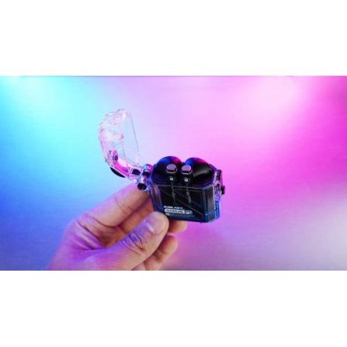 Навушники TWS Gravastar Sirius P5, Transparent Blue