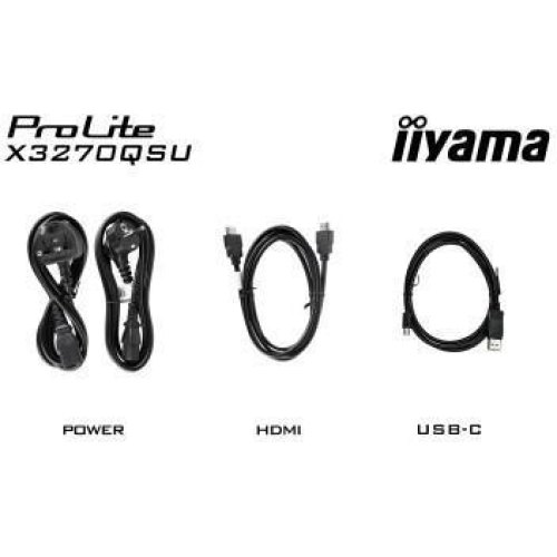 Монітор IIYAMA 31,5 ProLite (X3270QSU-B1)