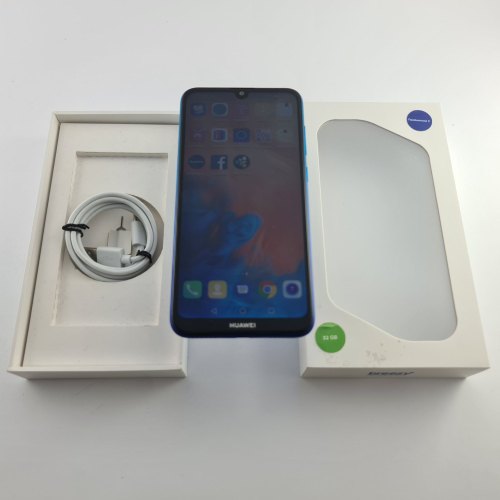 Смартфон Huawei Y7 2019 3/32Gb Aurora Blue (DUB-LX1) USED **