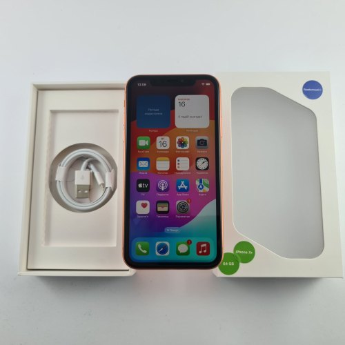 Смартфон iPhone XR 64GB Coral, Model A2105 USED **