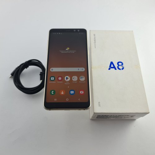 Смартфон Samsung Galaxy A6 2018 (A600F) 32Gb Black (SM-A600FZKNSEK) USED **