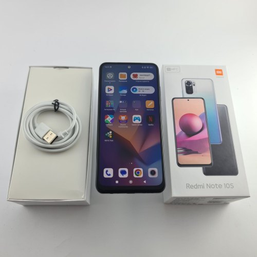 Смартфон Xiaomi Redmi Note 10S 8/128Gb Onyx Gray USED **