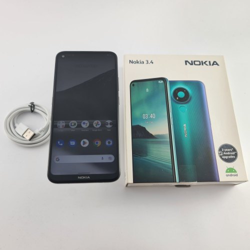 Смартфон Nokia 3.4 3/64Gb Gray (TA-1283) USED **