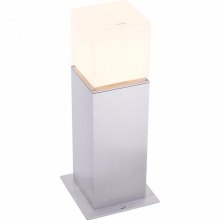 Cвітильник стовпчик Philips LED BCP210 45см 13Вт 1000Лм 3000К срібло