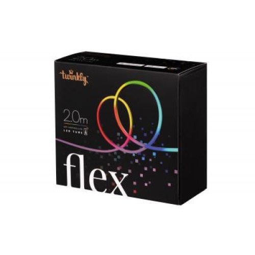 Гнучкий контур Smart LED Twinkly Flex RGB, IP20, довжина 2м, кабель білий