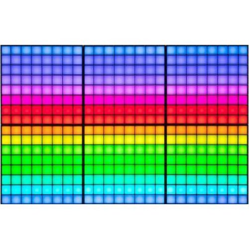 Панель Smart LED Twinkly Squares 1+5 RGB, Gen II, IP20, 16x16см, кабель білий