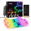 Гірлянда Smart LED Twinkly Dots Lights RGB 400 Gen II, IP44, 20м, кабель прозорий