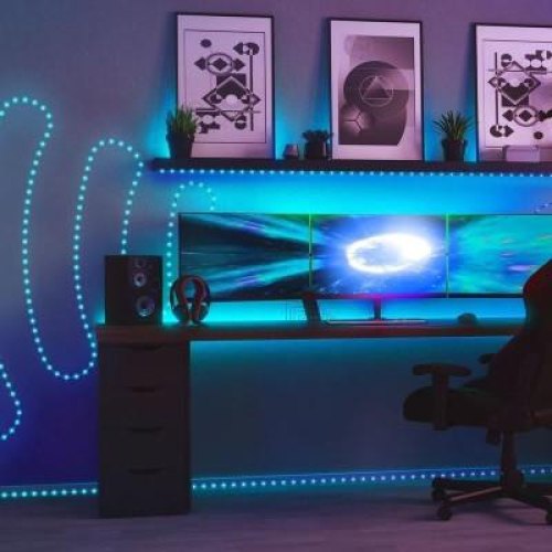 Гірлянда Smart LED Twinkly Dots Lights RGB 400 Gen II, IP44, 20м, кабель прозорий
