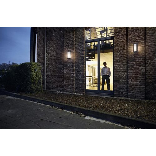 Cвітильник фасадний LEDVANCE ENDURA CLASSIC RADIO WALL E27 IP65 чорний