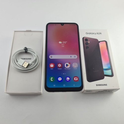 Смартфон Samsung Galaxy A24 (A245F) 128Gb Dark red (SM-A245FDRVSEK) USED **