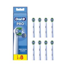 Насадки для електричної зубної щітки Braun Oral-B Precision Clean EB20RX CleanMaximiser, 8шт (80727539)