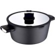 Каструля з кришкою Bergner Ion plus, 28см, 6л (BG-35912-BK)