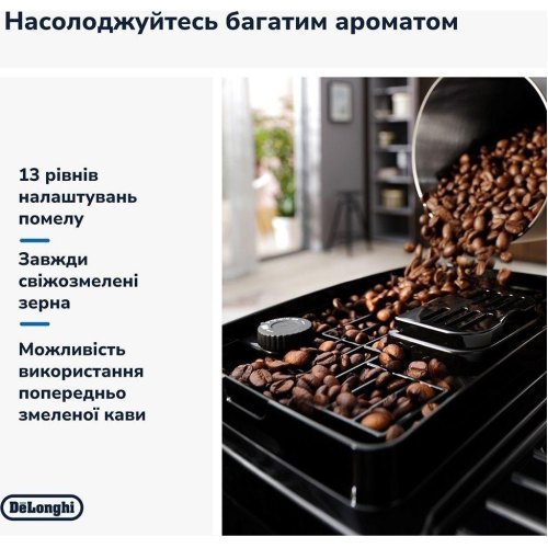 Кавомашина DeLonghi ECAM 220.60.B (132217141)