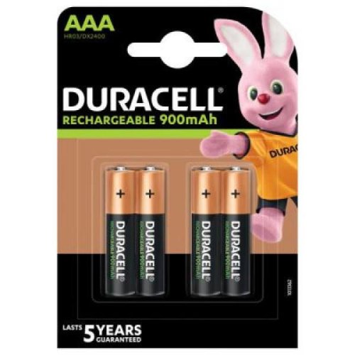 Акумулятори Duracell Recharge Turbo AAA 900 мА·г, 4 шт.(5000394045118)