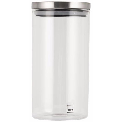 Ємність для зберігання сипучих KELA Baker, 1.1л, 9.5х19.5см (10768)