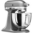 Кухонна машина KitchenAid Artisan, 4.8л, з відкидним блоком, срібляста (5KSM125ECU)