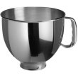 Кухонна машина KitchenAid Artisan, 4.8л, з відкидним блоком, срібляста (5KSM125ECU)