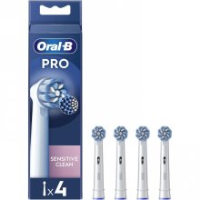 Насадки для електричної зубної щітки Braun Oral-B Sensitive Clean EB60X, 4шт (80727551)
