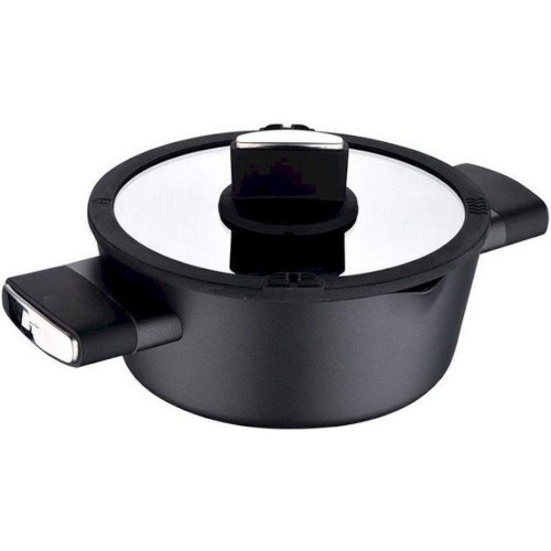Каструля Bergner Ion plus, 20см, 2л, з кришкою (BG-35910-BK)