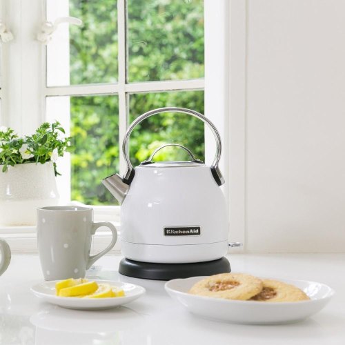 Електрочайник KitchenAid Classic, 1.25л, білий (5KEK1222EWH)