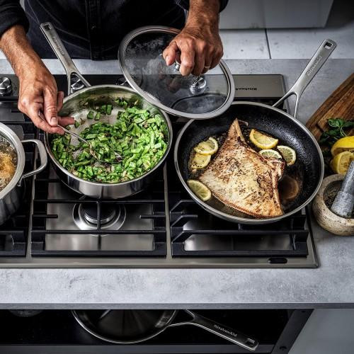 Сковорода KitchenAid MSS, 24см, керамічне покриття (CC004949-001)