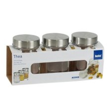 Набір ємностей для зберігання сипучих KELA Thea, 3 шт. (11921)