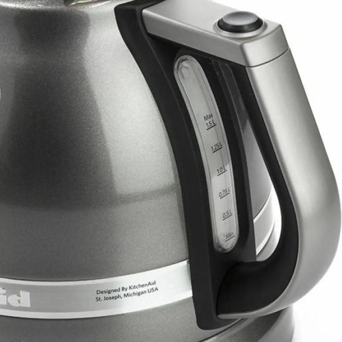 Електрочайник KitchenAid Artisan, 1.5л, срібний медальйон (5KEK1522EMS)